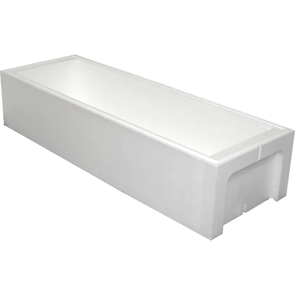 Fiskekasse Stor Laks, 40 kgs, med drenering